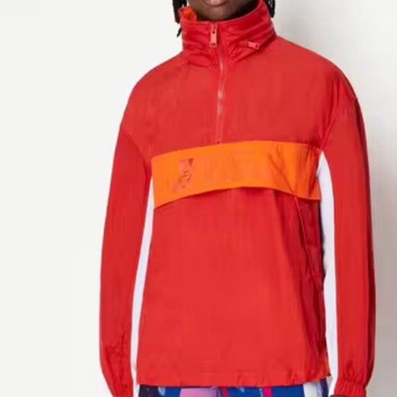 ARMANI EXCHANGE Recycled Anorak Jacket Sports - Picture 1 of 4